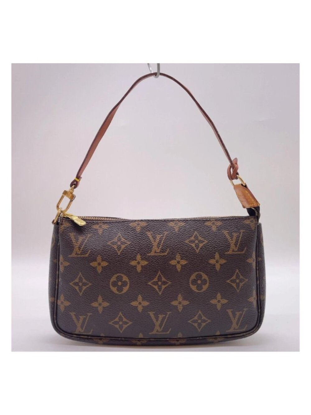 Authentic Louis Vuitton Pochette Accessoires Monogram Canvas Shoulder Bag - Picture 3 of 15